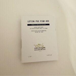 NEW Lotion P50 PIGM 400 Samples set of 10